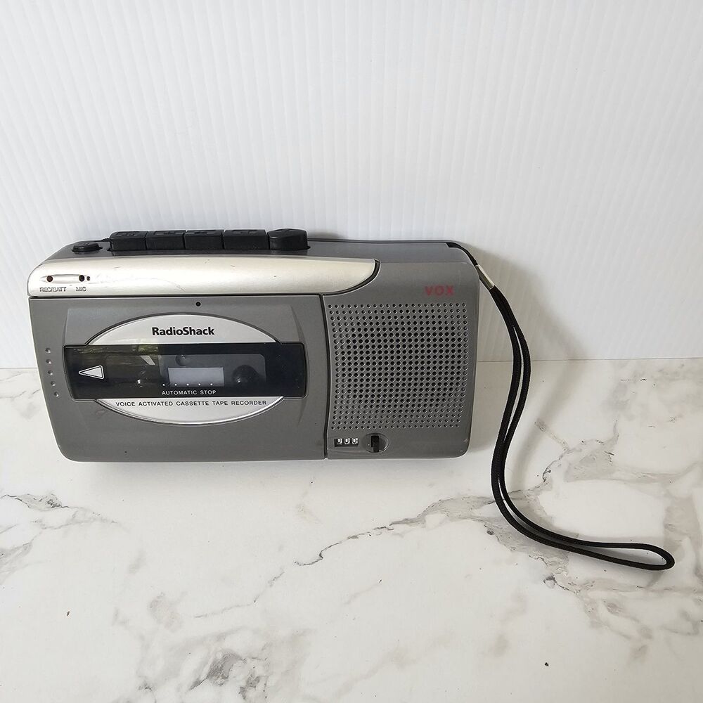 RadioShack Voice-Activated Cassette Tape Recorder VOX CTR-123 For Parts
